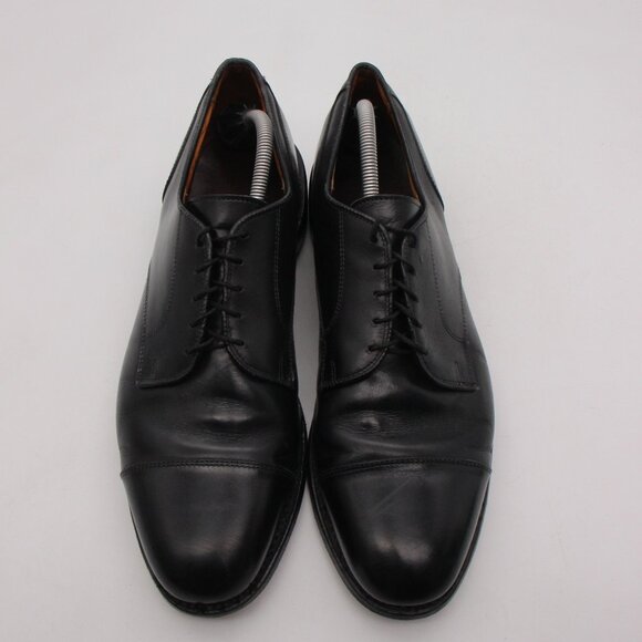 Allen Edmonds Captoe Cortland Men\'s Size 12 D Black Oxford Made USA Dress Shoes main image 7